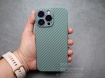 Ốp cứng Fiber vân carbon 160k iPhone 13 Promax